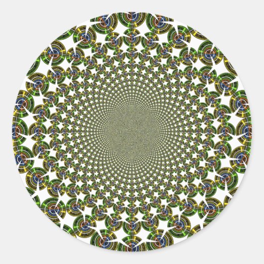 シームレ伝統的スサメ ラウンドシール (正面)