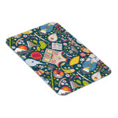 シームレ日本のームパターン マグネット (右側)