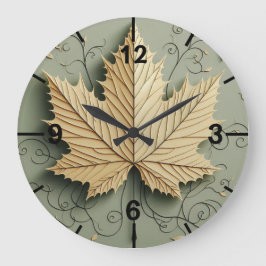 シームレ離れスデザイン壁 ラージ壁時計