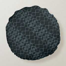 シーム数々のルカラーシームレス幾何学ダイヤモンドパターン ラウンドクッション