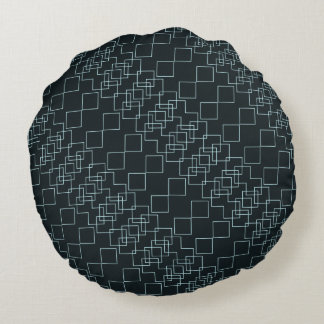 シーム数々のルカラーシームレス幾何学ダイヤモンドパターン ラウンドクッション