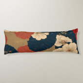 シーム日本の伝統的レスパターン ボディピロー (裏面)