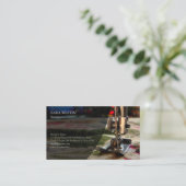 シーメストテーラー裁縫 名刺 (スタンド正面)