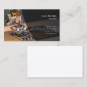 シーメストテーラー裁縫 名刺 (正面/裏面)