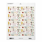 シーメストブティック仕立て出荷ラベル ラベル (フルシート)