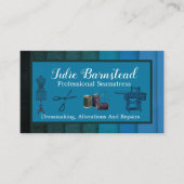 シーメストレスドレスメーカー生地マネキンはさみ部 名刺 (正面)