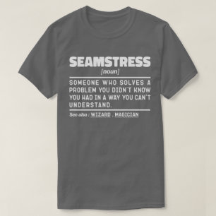 シーメストレンス名詞定義裁縫ユーモア引用文 Tシャツ