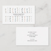 シーメモダンストテーラーお洒落手縫い 名刺 (正面/裏面)