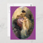 シーメロディ – Herbert James Draper ポストカード (正面/裏面)