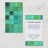 シーモザイクのカスタマイズ可能なテンプレート名刺 名刺 (正面/裏面)