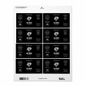 シーモス血清スポイトボトルラベル ラベル (フルシート)