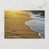 シーモダンショア·ビーチ·結婚サンドの情報 エンクロージャーカード (裏面)