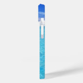 シーモダンタートルブルービーチパーソナライズされた Case-Mate iPhoneケース (裏面 / 左)