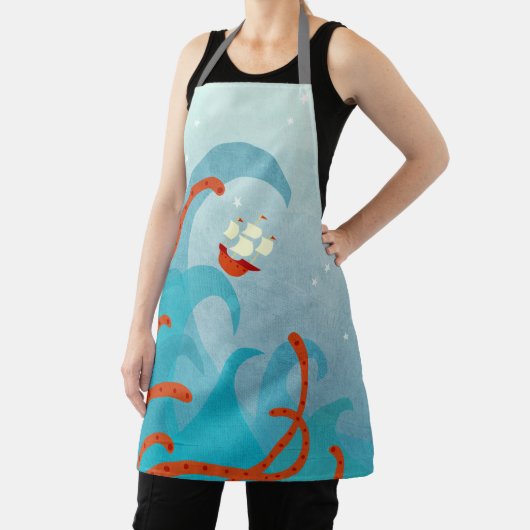 シーモンスターセーリングボート エプロン (インサイチュ)