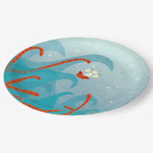 シーモンスターセーリングボート ペーパープレート (アングル)