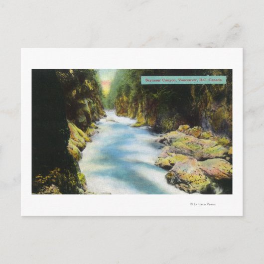 シーモールキャニオンの表示 ポストカード (正面)