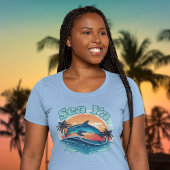 シーヤトロピカルドルフィンTシャツ Tシャツ