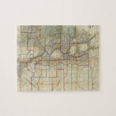 シーヤーのコロラド州の新しい地図 ジグソーパズル (横)