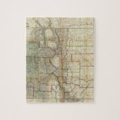 シーヤーのコロラド州の新しい地図 ジグソーパズル (縦)