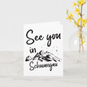 シーユーインシュヴァンガウドイツバケーションスキー カード (黄色い花)