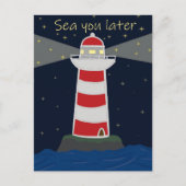 シーユー後の灯台はがきポストクロッシング ポストカード (正面)