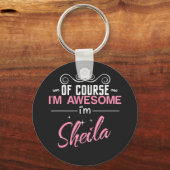 シーラもちろん素晴らし私はシーラ キーホルダー (正面)