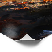 シーライオンイラストレーション ポスター (コーナー)