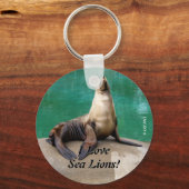 シーライオンキーチェーン キーホルダー (正面)
