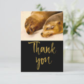 シーライオンズスリーピングサンキュー カード (スタンド正面)