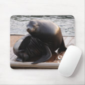 シーライオンマウスマット マウスパッド (マウス)