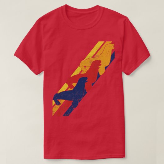 シーライオン Tシャツ (デザイン正面)
