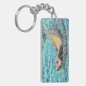 シーライオ絵画ン キーホルダー (正面左)