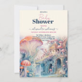 シーライフの赤ちゃんシャワーの下で 招待状 (正面)