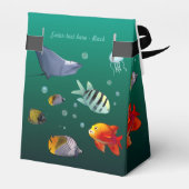 シーライフカラフル – 水中テーマ フェイバーボックス (裏面サイド)