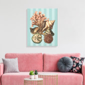 シーライフシルエット キャンバスプリント (インサイチュ (リビング))