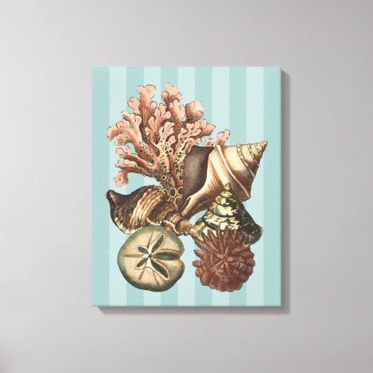 シーライフシルエット キャンバスプリント (正面)