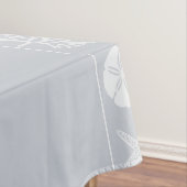 シーライフシルエット(コースタルグレー) テーブルクロス (インサイチュ)