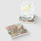 シーライフシルエット ストーンコースター (横)