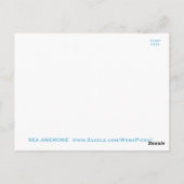 シーライフシーアネモネポストカード ポストカード (裏面)