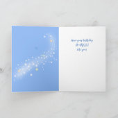 シーライフスティングレイ誕生日カード カード (内部)