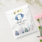 シーライフツインズベビーシャワー フェイバーバッグ (封をした状態)