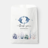 シーライフツインズベビーシャワー フェイバーバッグ (正面)