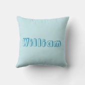 シーライフパーソナライズされたスクエアクッション クッション (裏面)