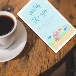 シーライフベイビーシャワーナプキン