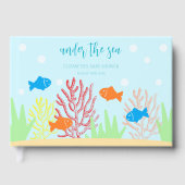 シーライフベイビーシャワー ゲストブック (正面)