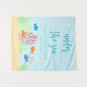 シーライフベイビーシャワー タペストリー (正面(横))