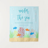 シーライフベイビーシャワー タペストリー (正面)