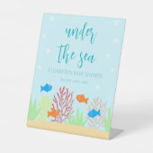 シーライフベイビーシャワー 台座サイン (正面)