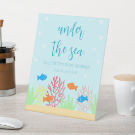 シーライフベイビーシャワー 台座サイン