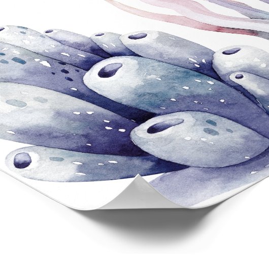 シーライフベビーシャワーへようこそ ポスター (角)